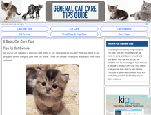 Tablet Screenshot of catcarehelp.us
